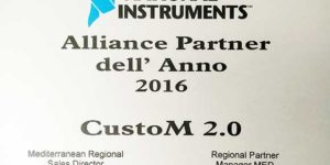 National Instrument allianz partner CustoM 2.0